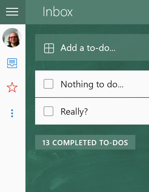 Wunderlist Wunderlist Compact Mode