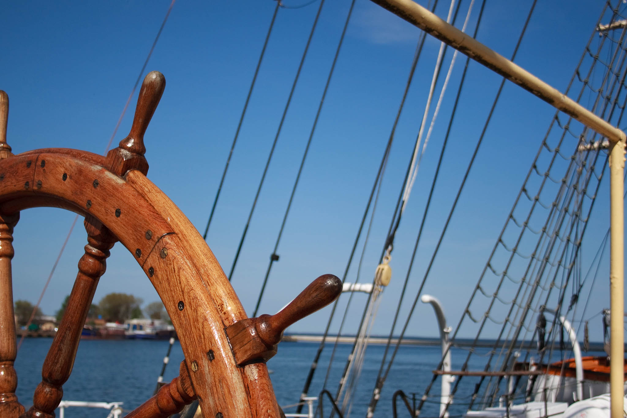 Steering Wheel Ship's steering wheel