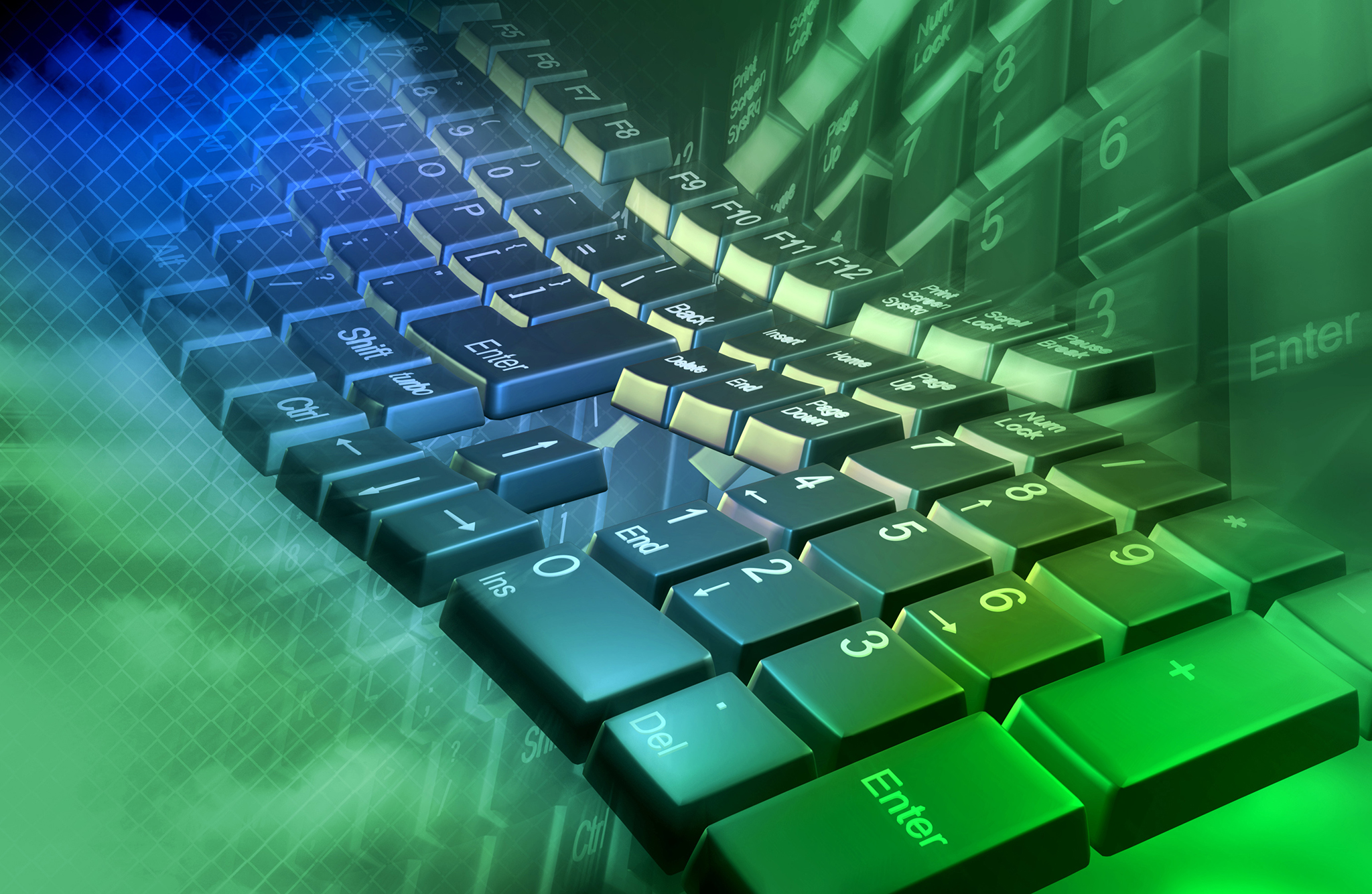 Abstract keyboard