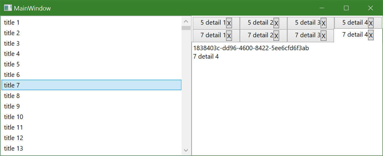 Dynamic Tabs Opened