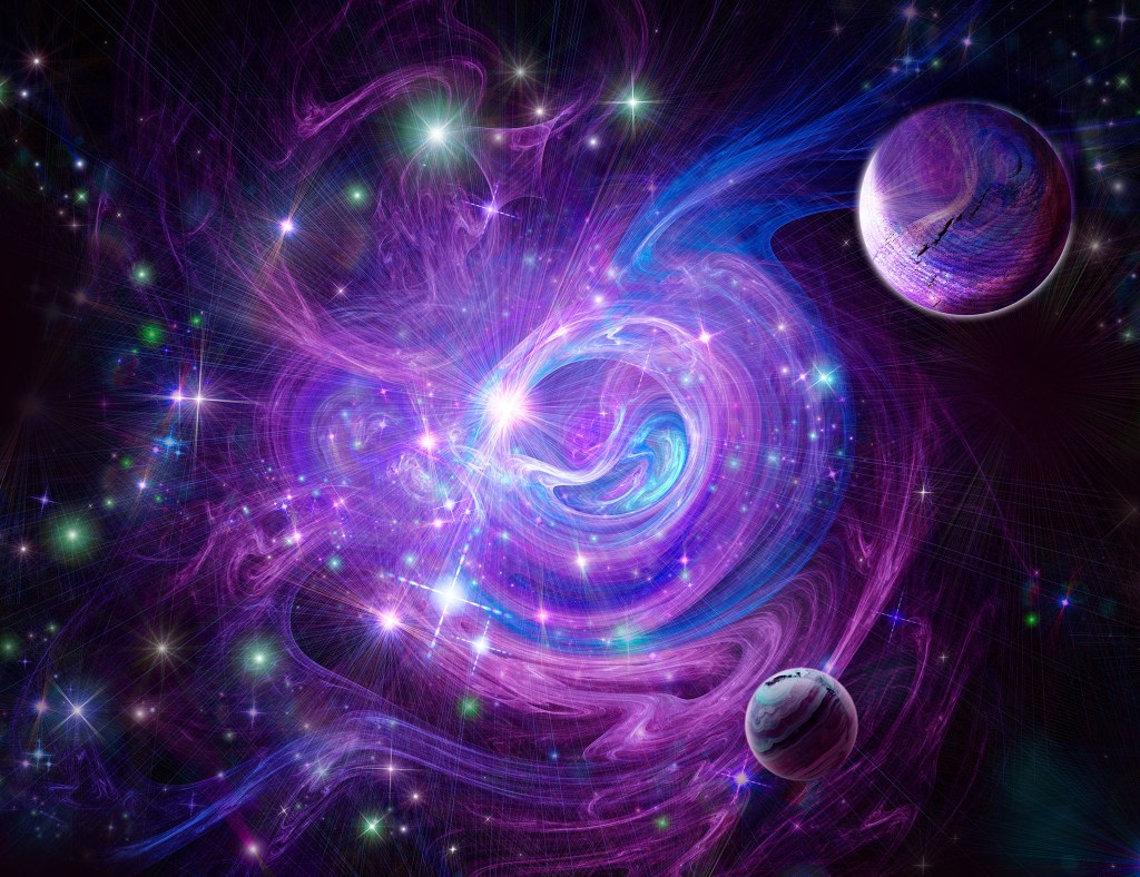 Blue Purple Nebula