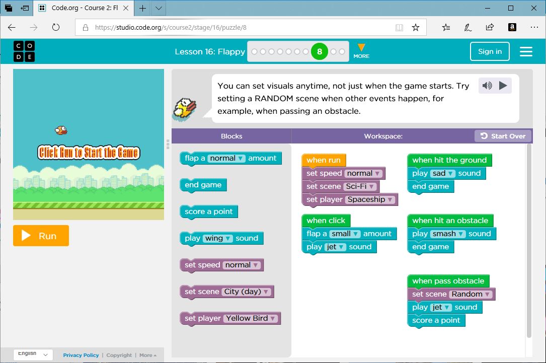 Program Flappy
