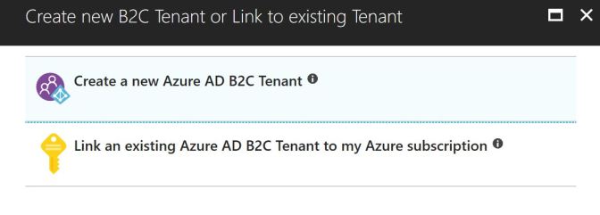 Create an Azure Active Directory B2C