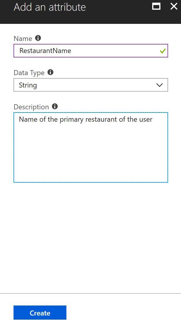 Add User Attribute