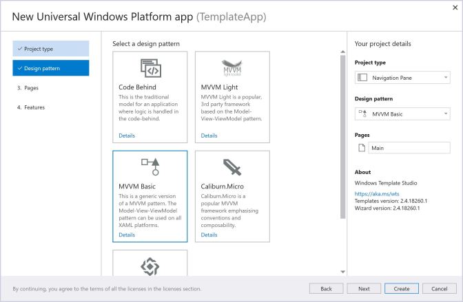 Template Studio: Design Pattern