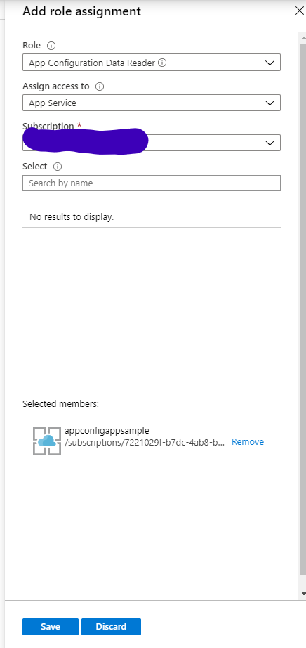 Assign access to the Managed Identity